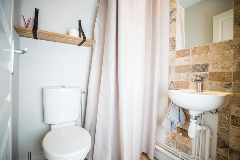 Appt Chalet Tarbes centre calme 2ch/Jardin Leilighet Eksteriør bilde